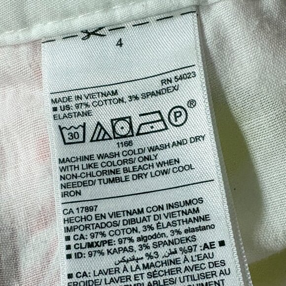 Old Navy Coral Stripe Women’s Casual Shorts - Picture 10 of 10